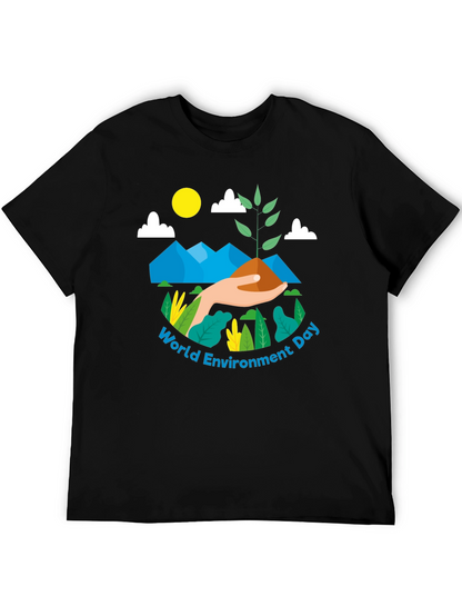 Eco-Friendly World Environment Day Graphic Tee