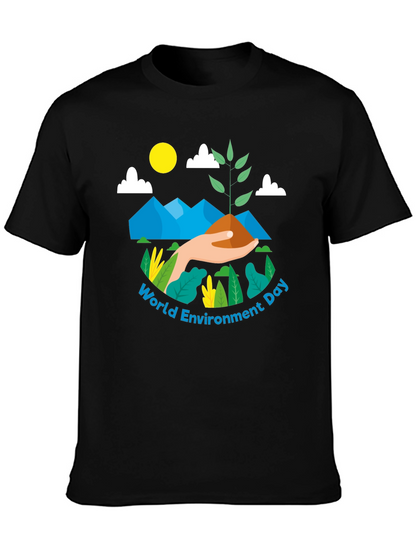 Eco-Friendly World Environment Day Graphic Tee