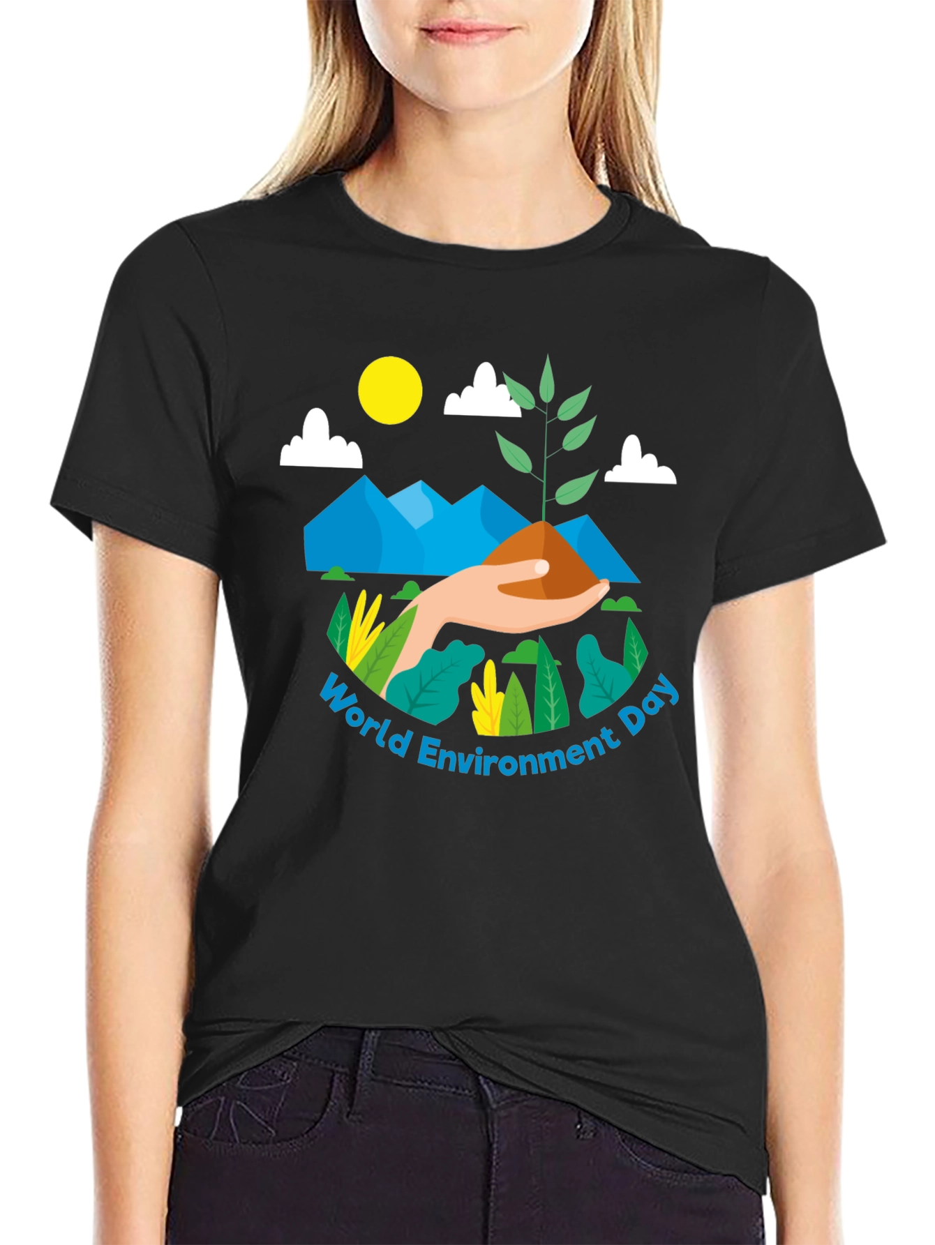 Eco-Friendly World Environment Day Graphic Tee