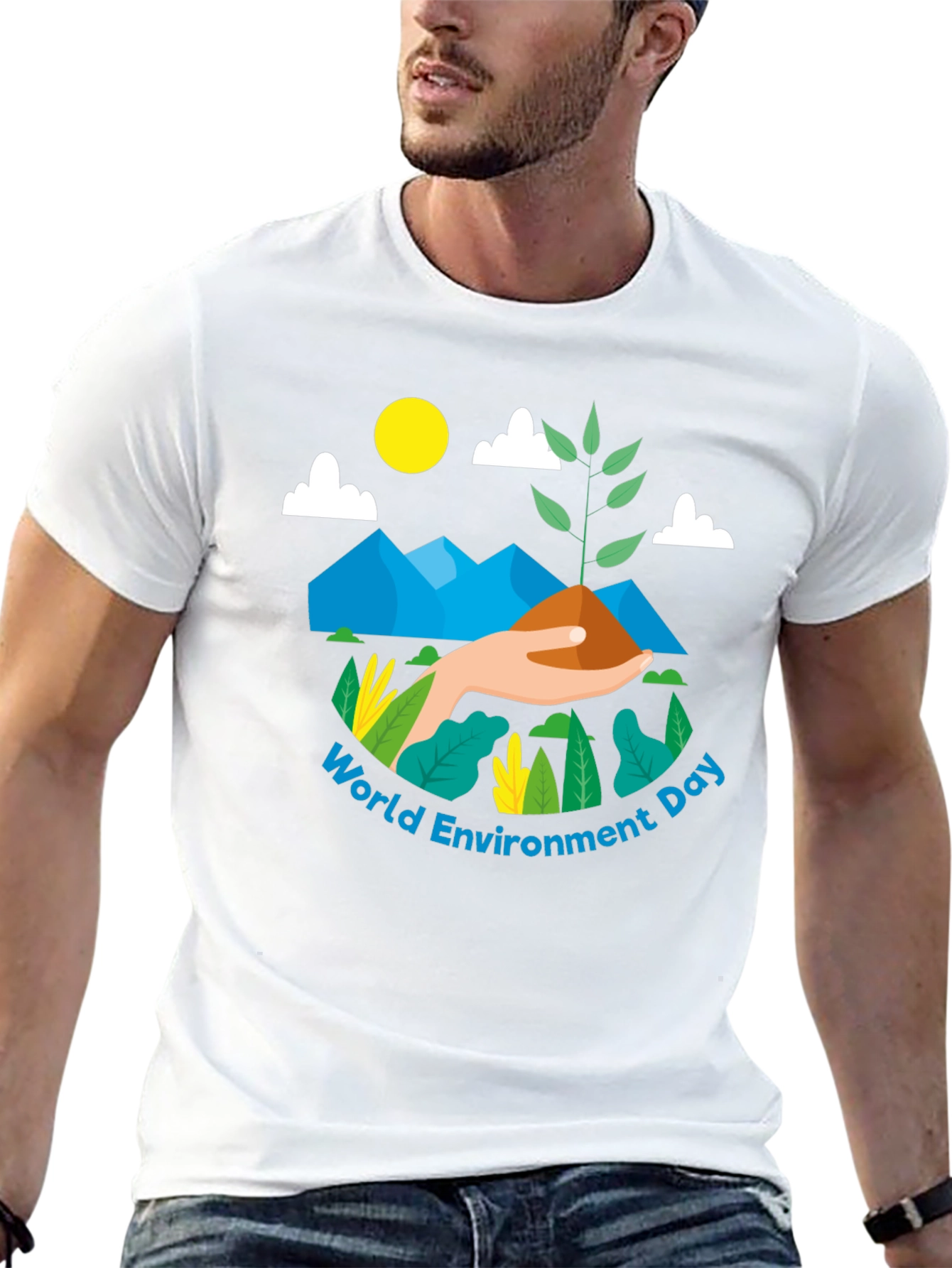 Eco-Friendly World Environment Day Graphic Tee