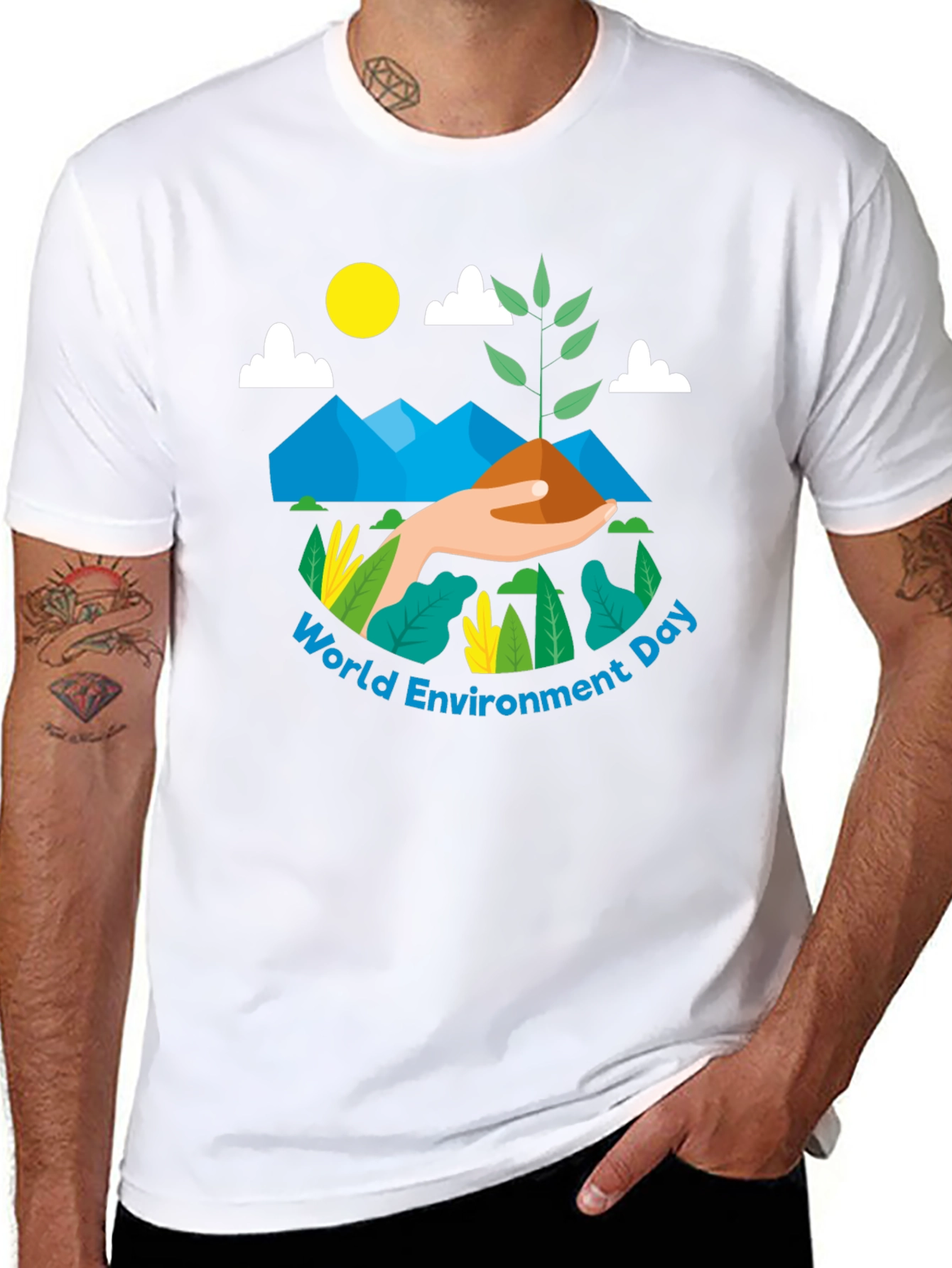 Eco-Friendly World Environment Day Graphic Tee