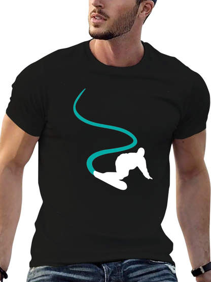 Snowboarder Graphic Tee - Ride the Wave in Style!