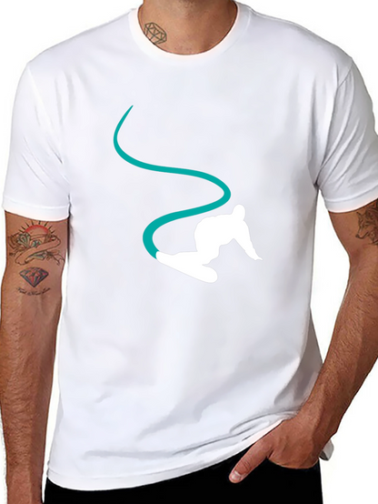 Snowboarder Graphic Tee - Ride the Wave in Style!