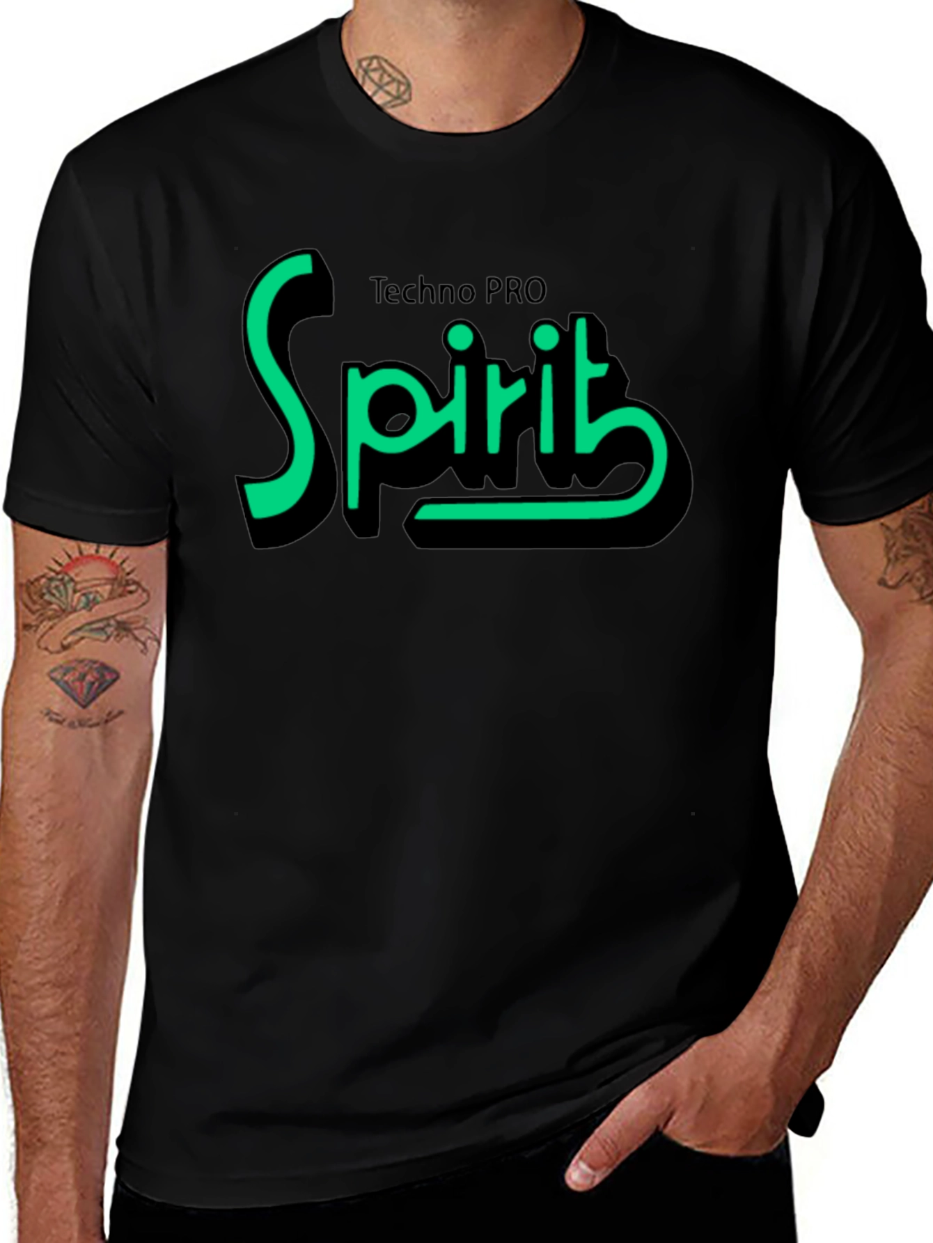 Techno Pro Spirit T-Shirt - Stylish Graphic Tee
