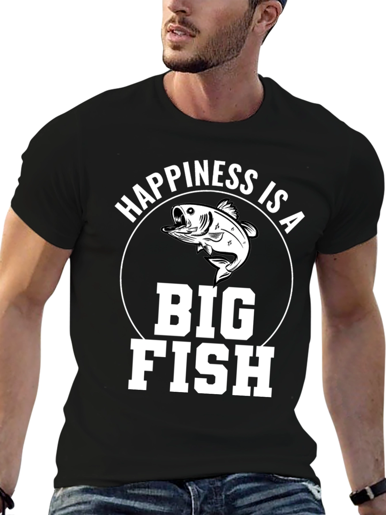 Happiness is a Big Fish T-Shirt