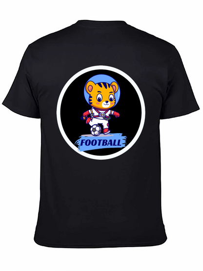 Tiger Astronaut Football T-Shirt