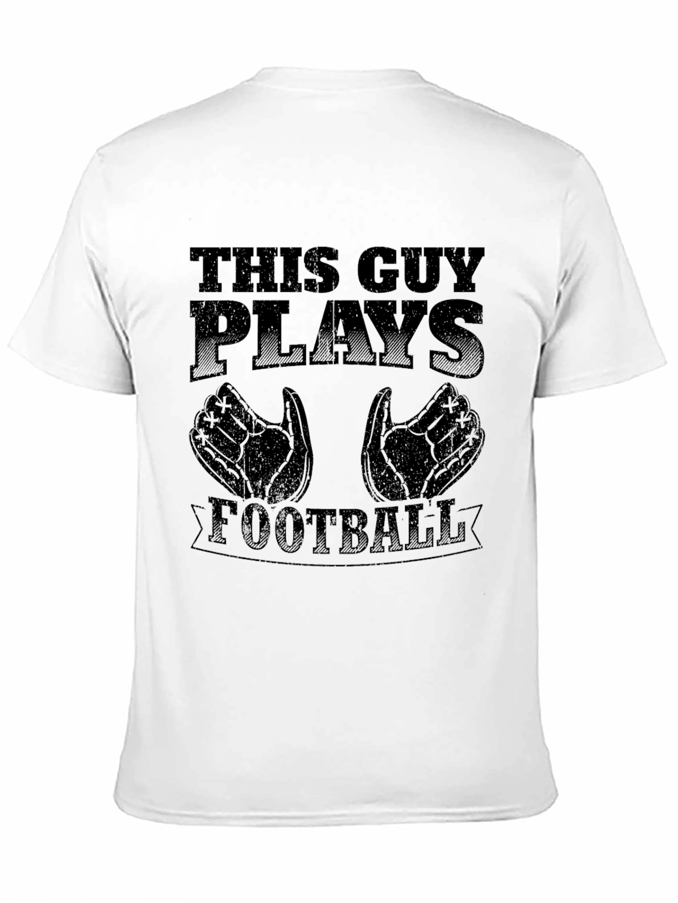 This Guy Plays Football Graphic T-Shirt