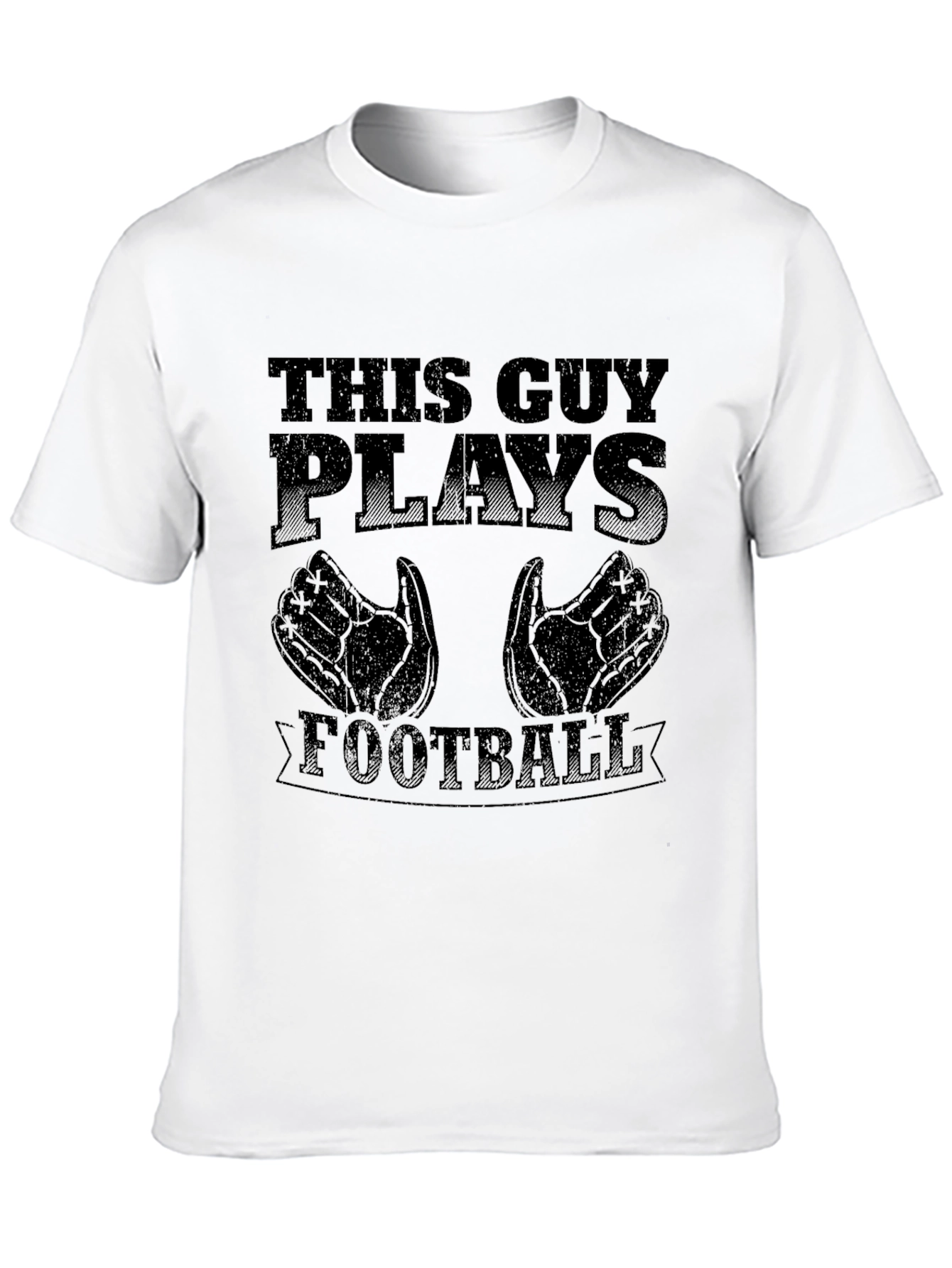 This Guy Plays Football Graphic T-Shirt