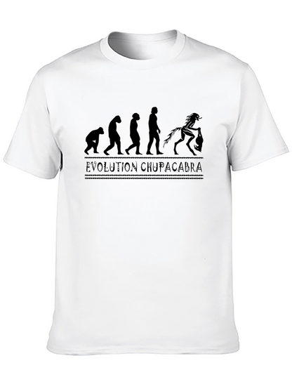 Evolution Chupacabra Graphic Tee - Black Cotton T-Shirt