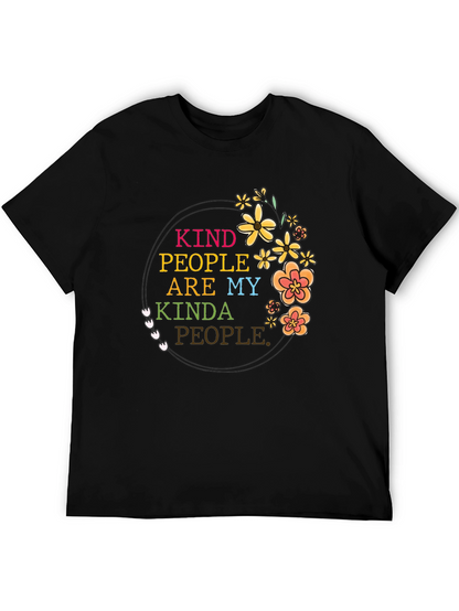 Kind People Flower Graphic Tee