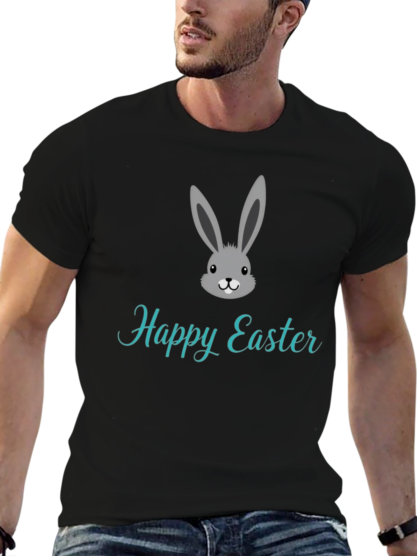 Happy Easter Bunny Graphic T-Shirt