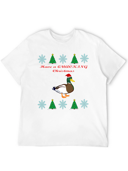 Quacking Christmas T-Shirt - Holiday Duck Tee