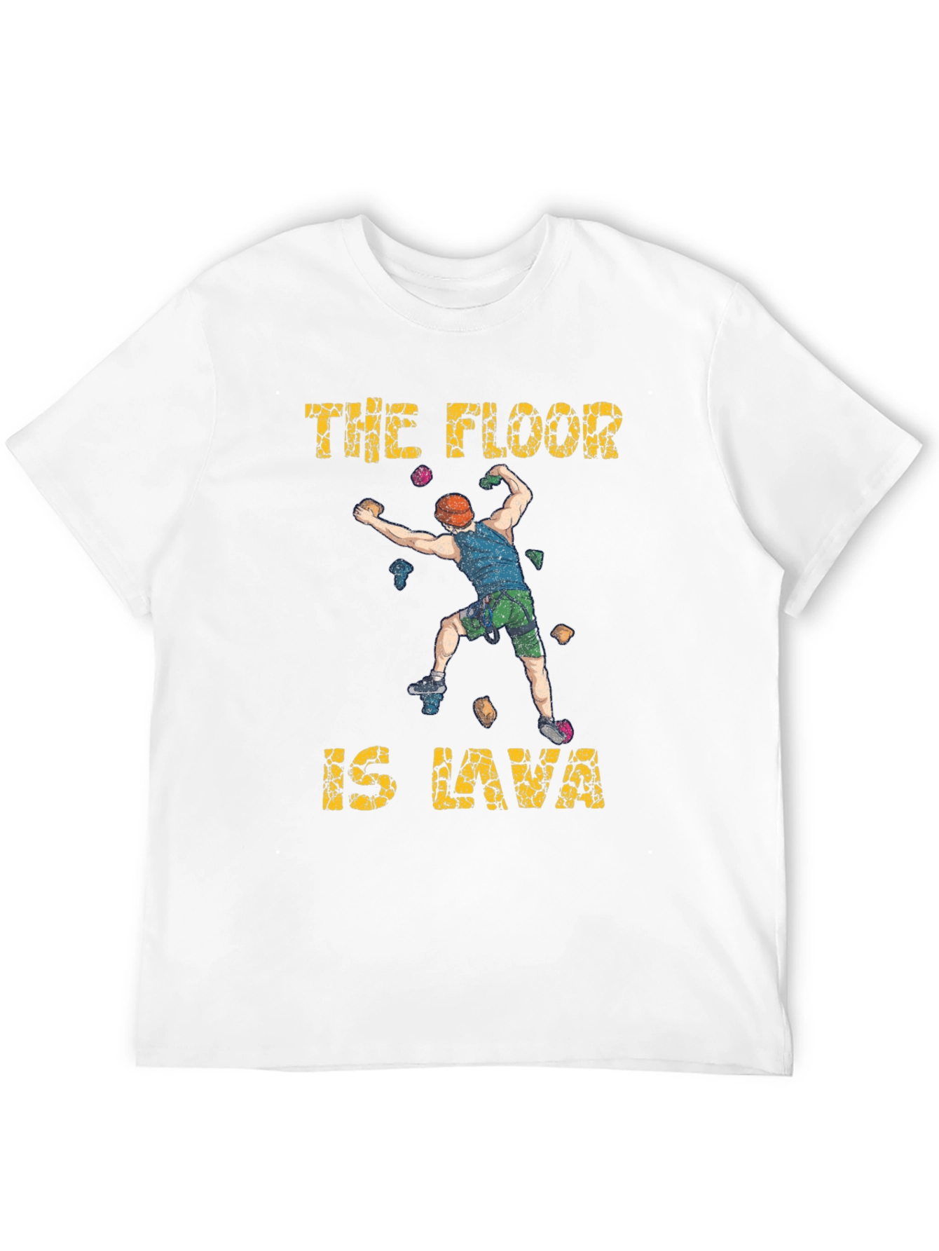 The Floor Is Lava Climbing T-Shirt