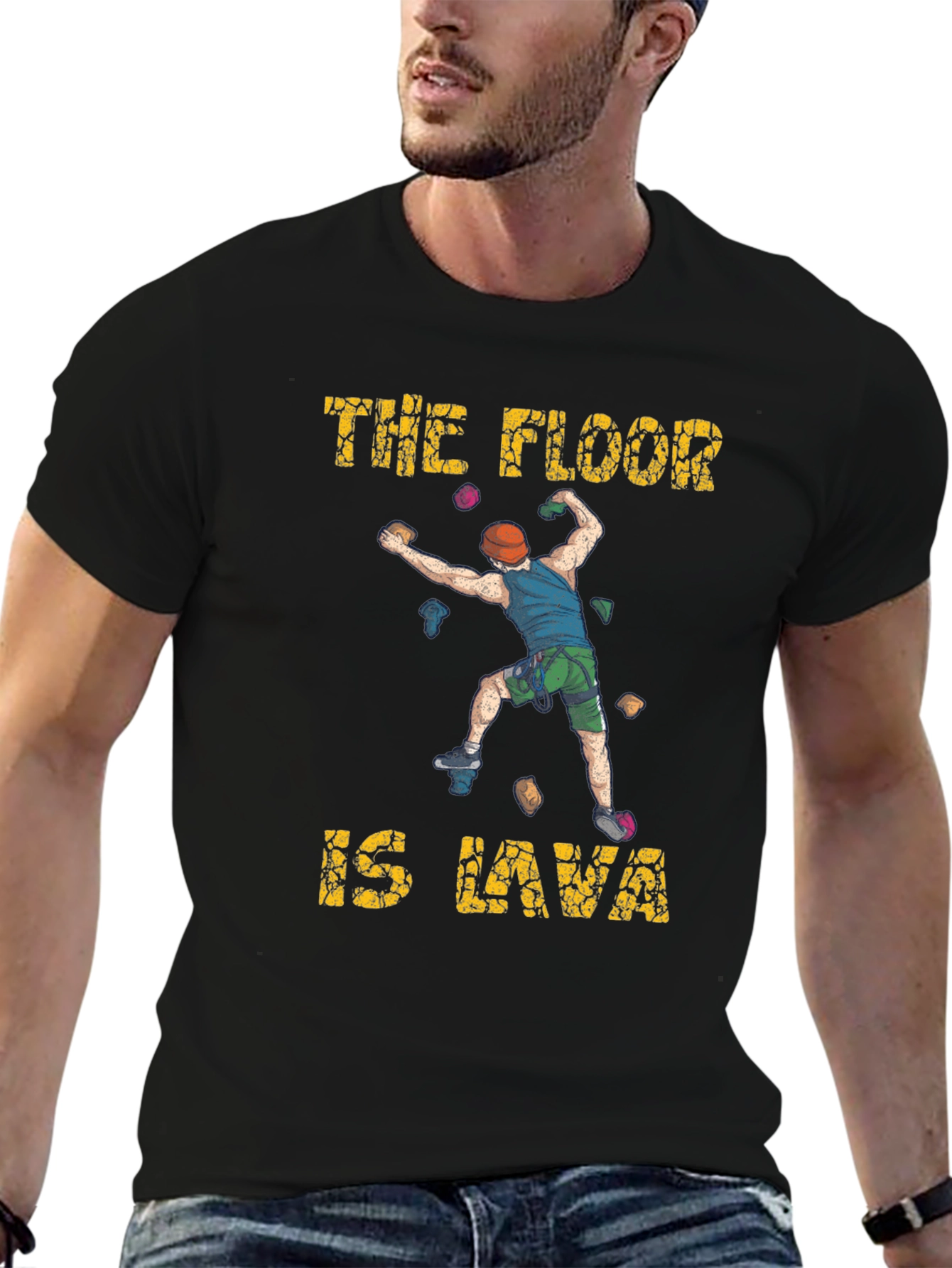 The Floor Is Lava Climbing T-Shirt