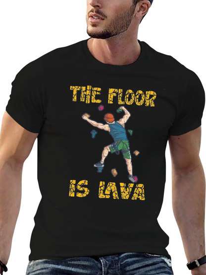 The Floor Is Lava Climbing T-Shirt