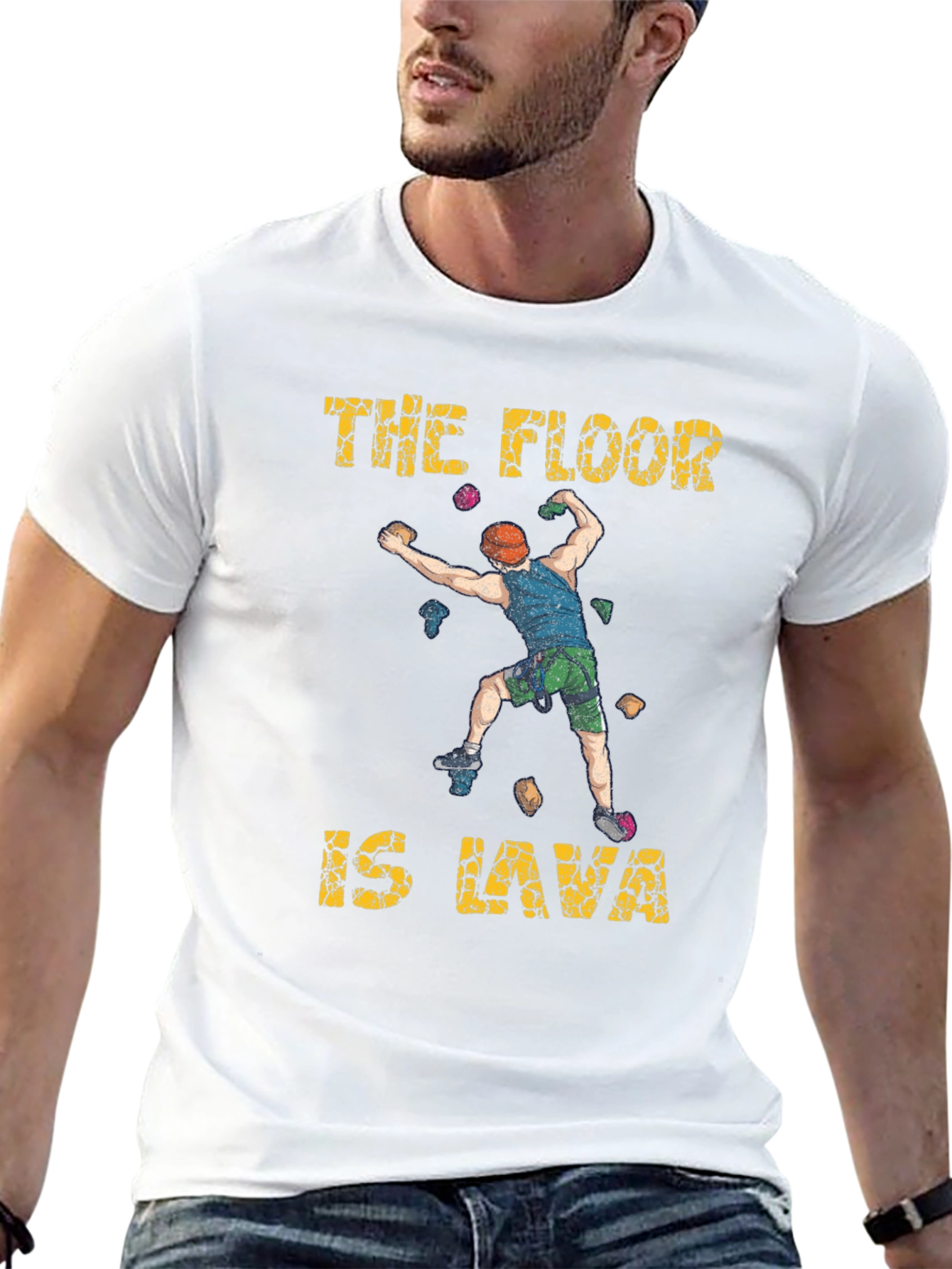 The Floor Is Lava Climbing T-Shirt