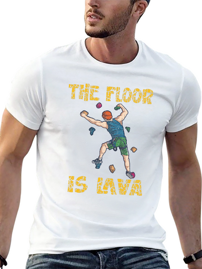 The Floor Is Lava Climbing T-Shirt