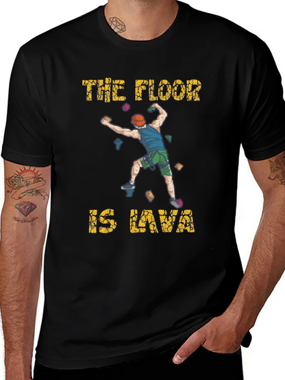The Floor Is Lava Climbing T-Shirt
