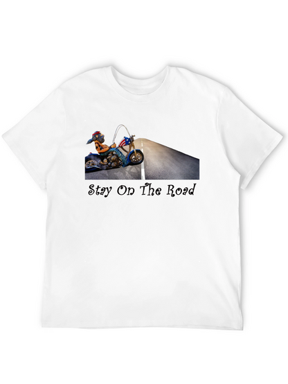 Stay On The Road Biker T-Shirt