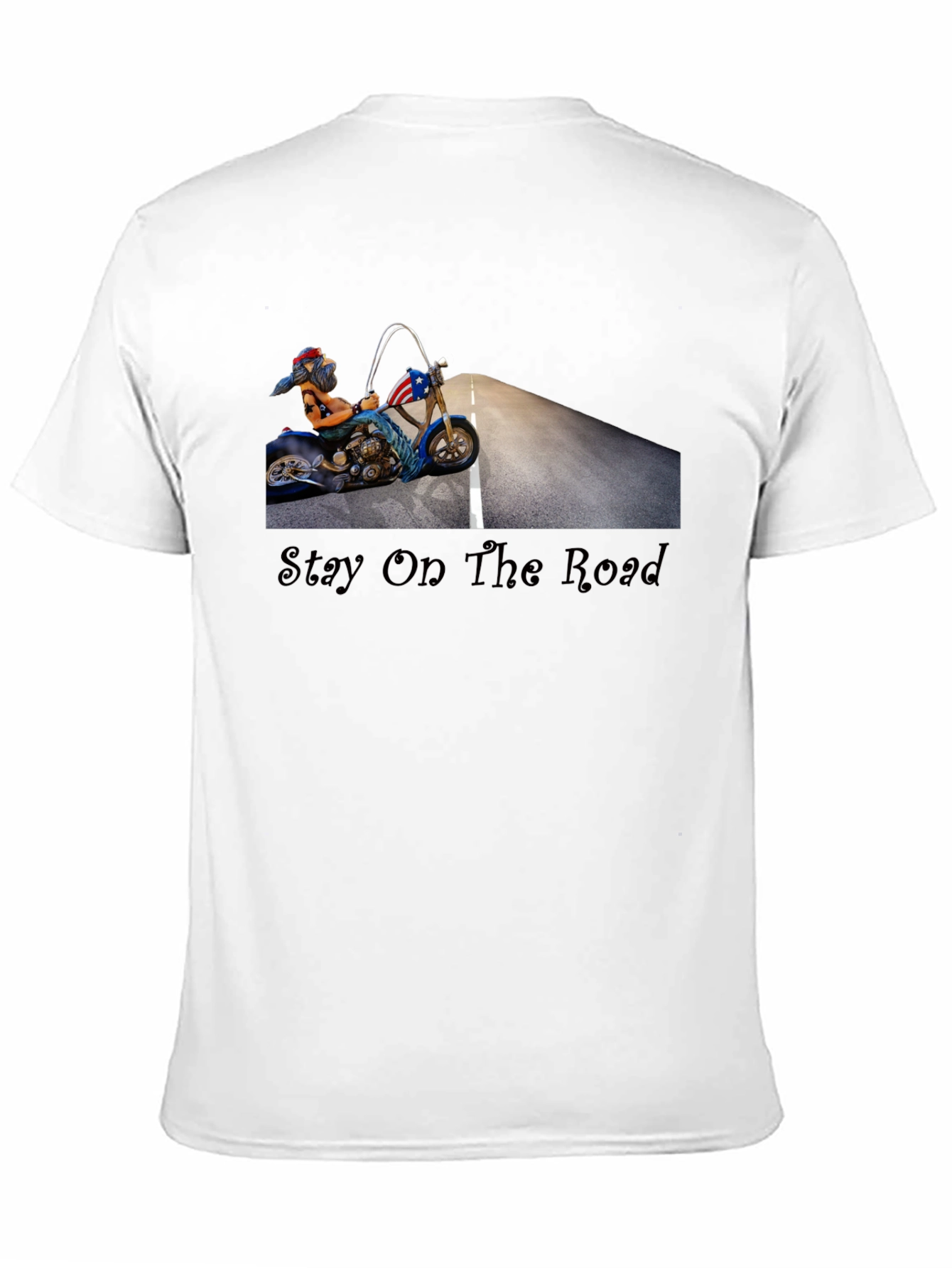 Stay On The Road Biker T-Shirt