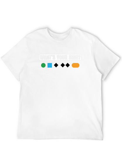 Whats Your Sign? T-Shirt Ski Trail Rating Tee
