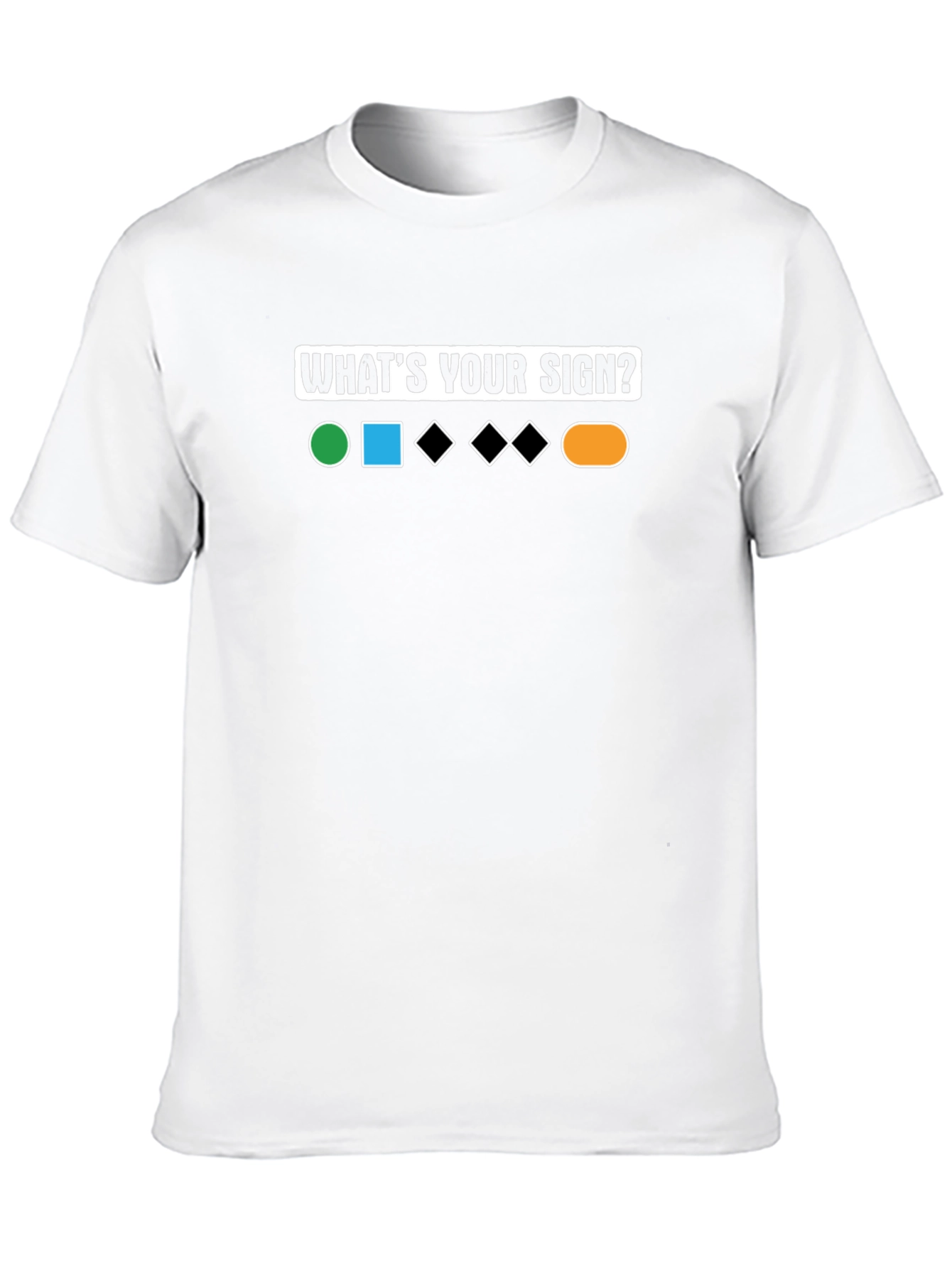 Whats Your Sign? T-Shirt Ski Trail Rating Tee