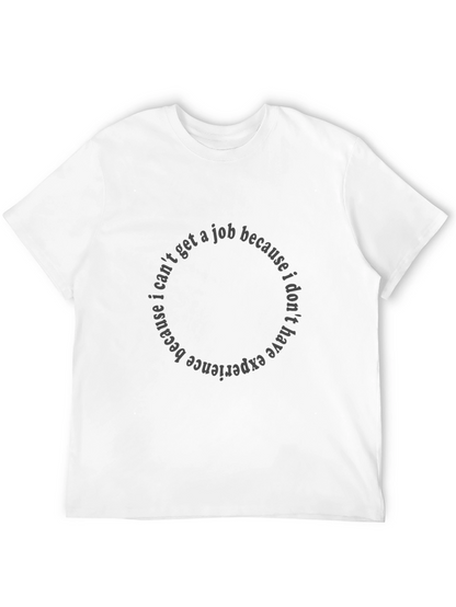 Black Cant Get a Job Graphic Tee
