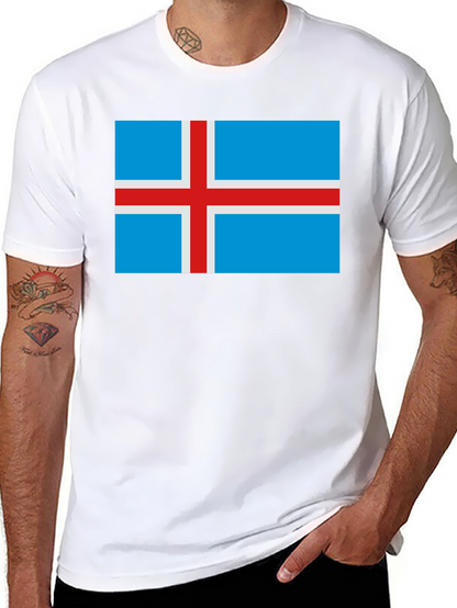 Iceland Flag Graphic T-Shirt