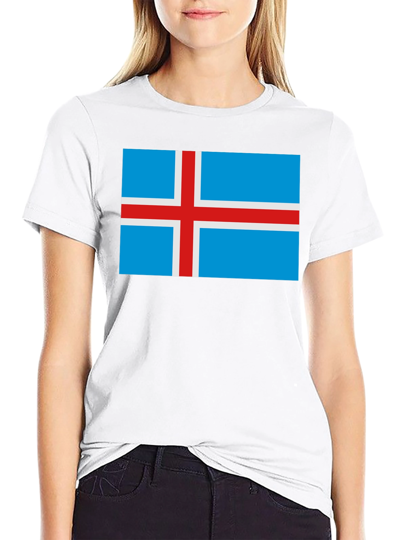 Iceland Flag Graphic T-Shirt