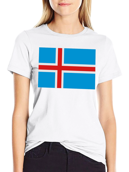 Iceland Flag Graphic T-Shirt