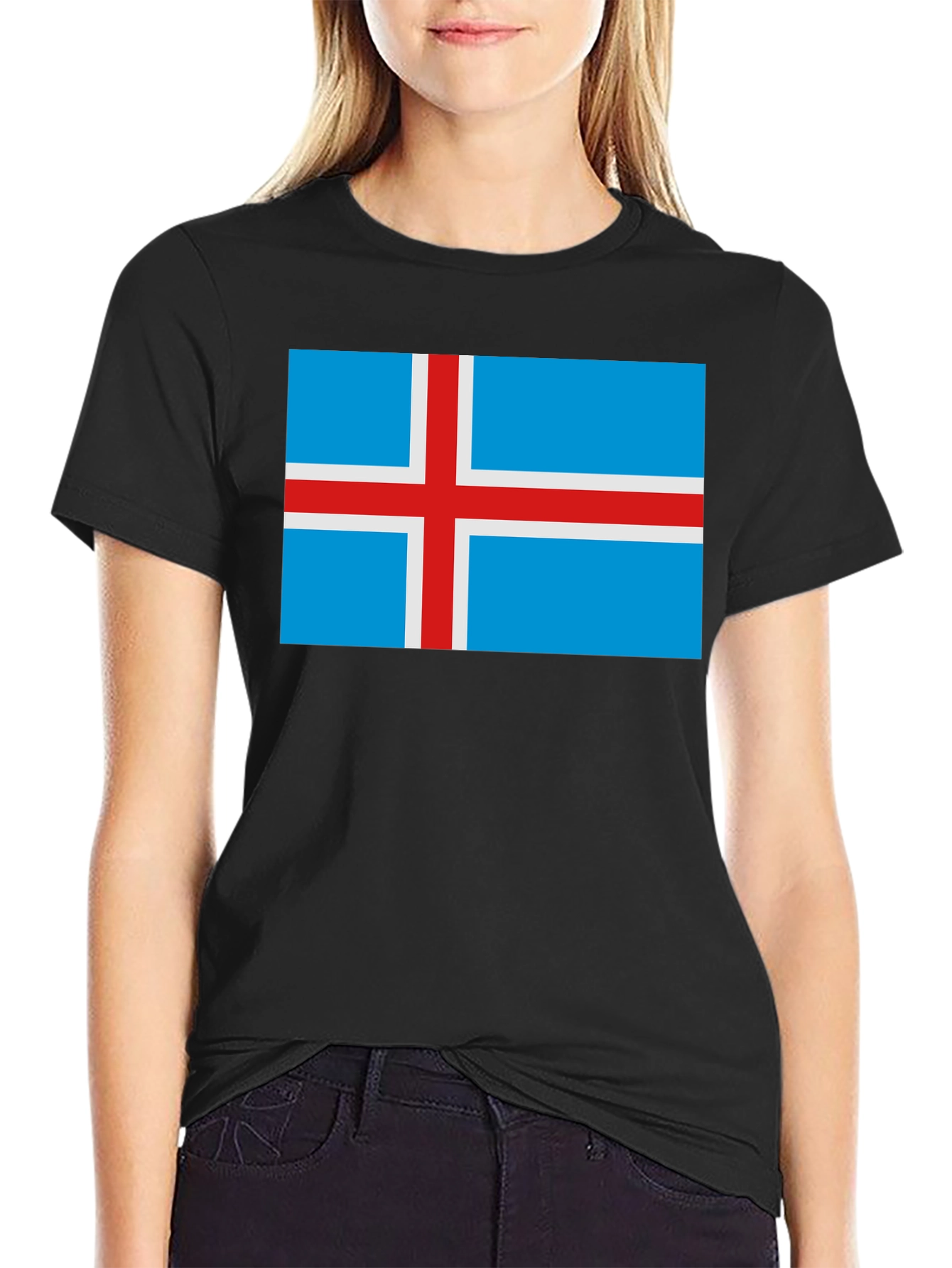 Iceland Flag Graphic T-Shirt