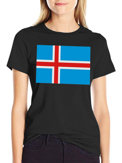 Iceland Flag Graphic T-Shirt