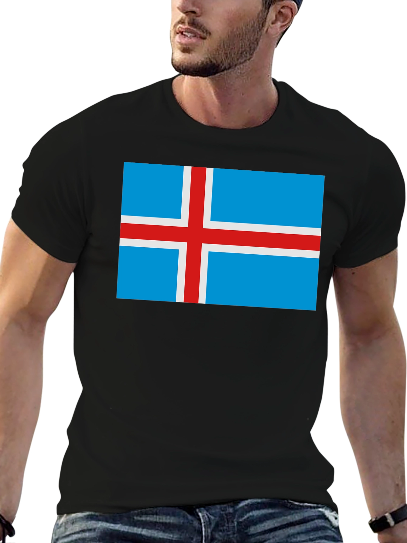 Iceland Flag Graphic T-Shirt