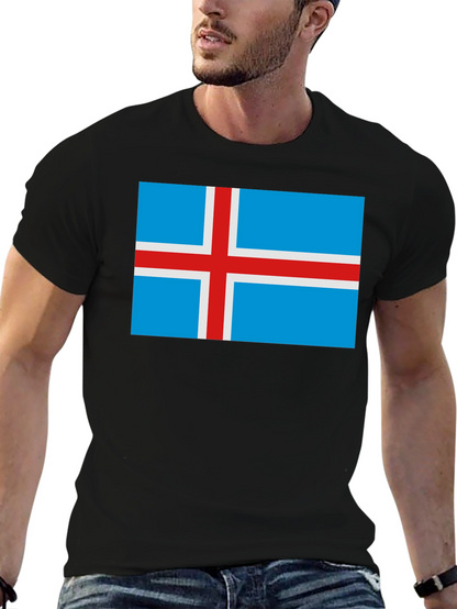 Iceland Flag Graphic T-Shirt