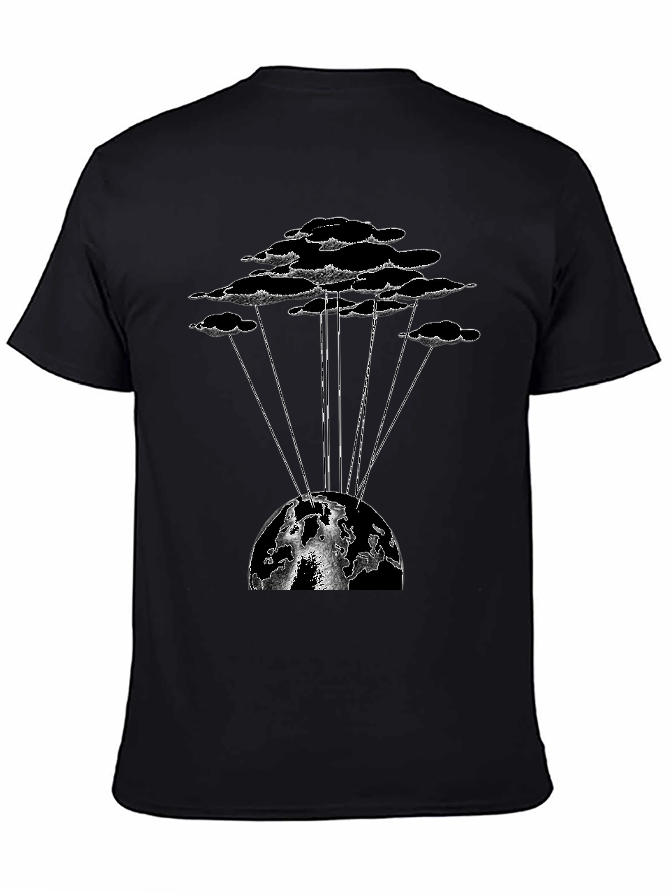 Cloud & Earth Graphic T-Shirt