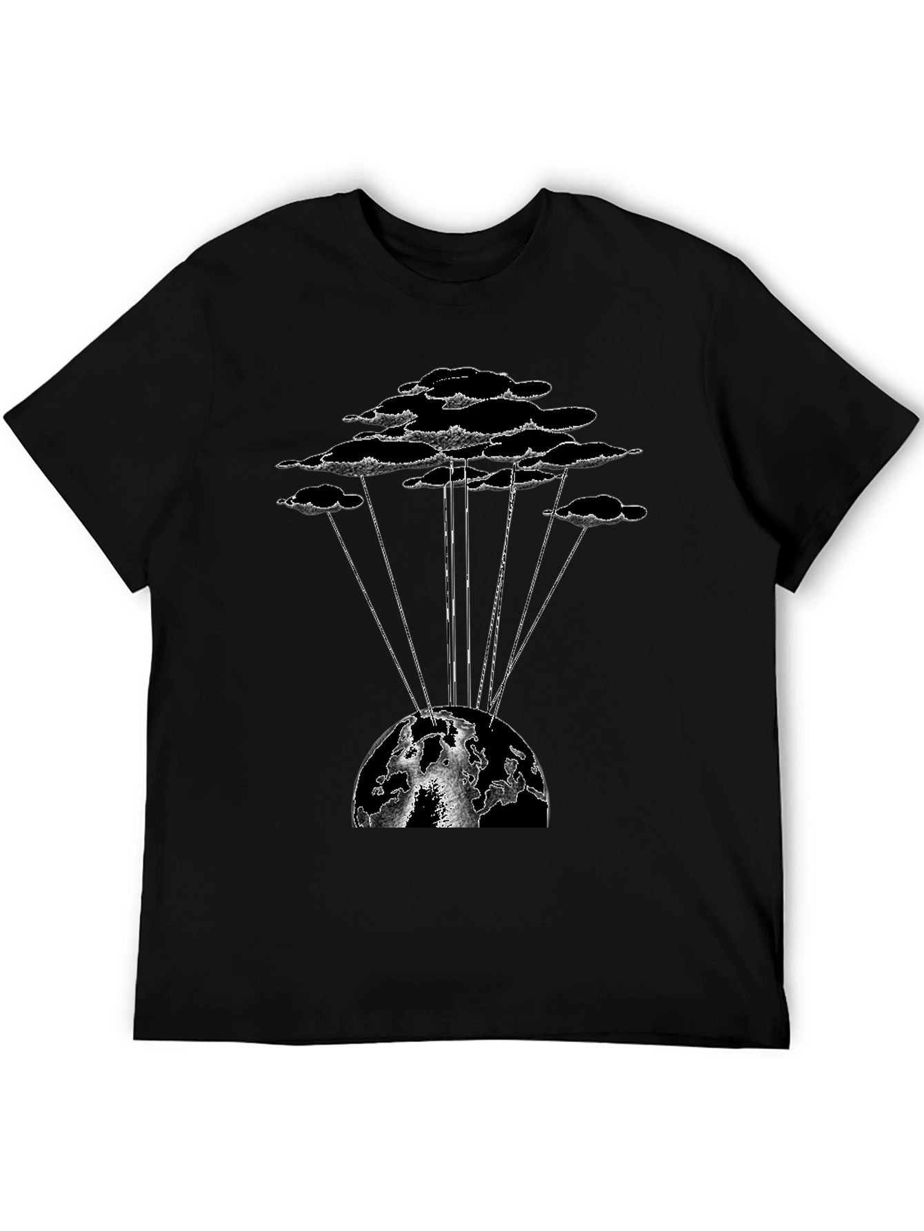 Cloud & Earth Graphic T-Shirt