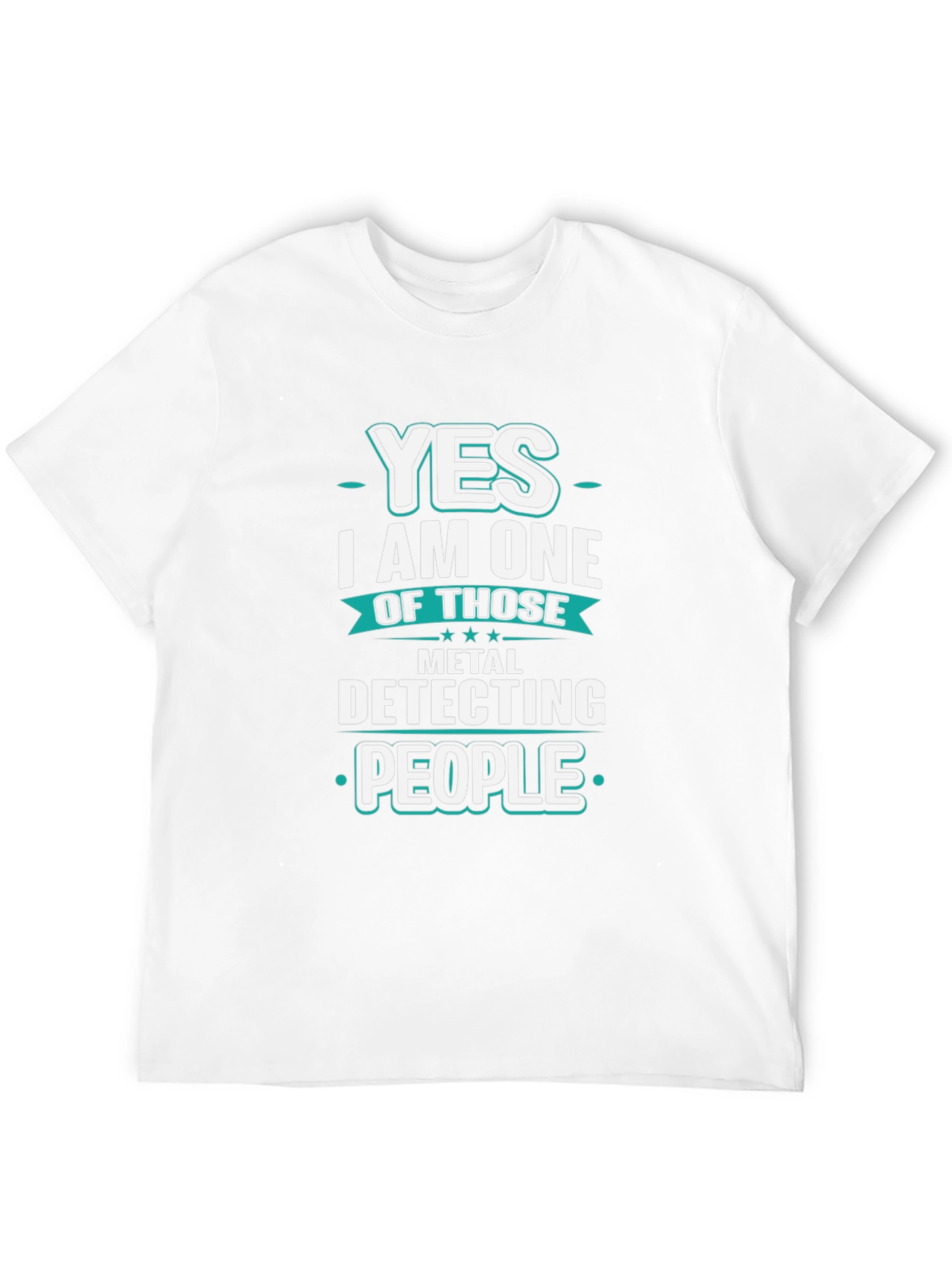 Metal Detecting People Graphic Tee
