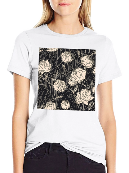 Floral Print Tee