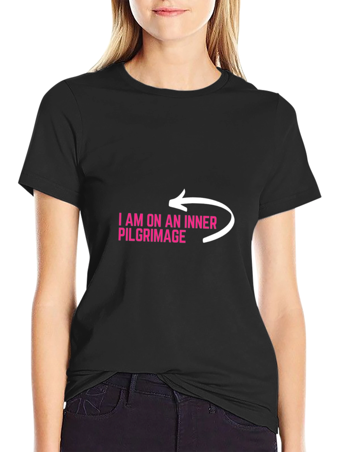 Inner Pilgrimage Black Tee