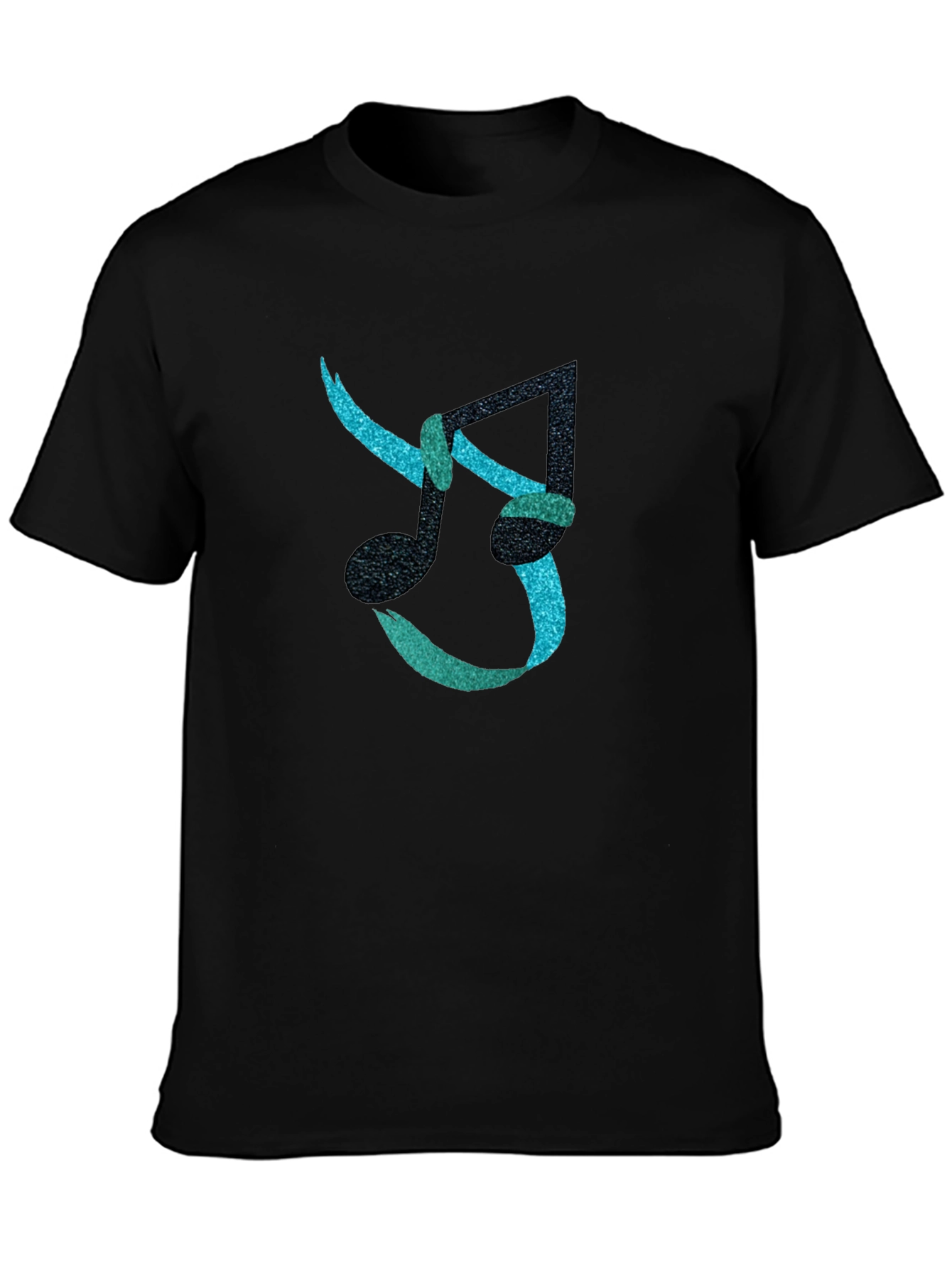 Stylish Music Note Graphic T-Shirt