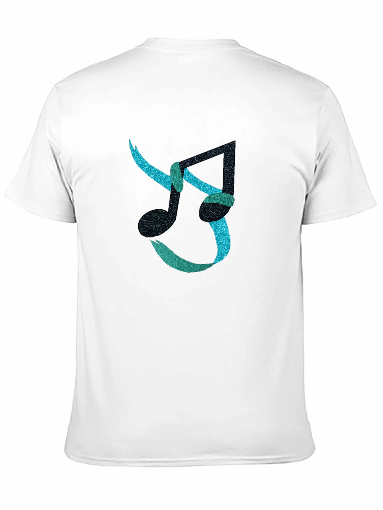 Stylish Music Note Graphic T-Shirt