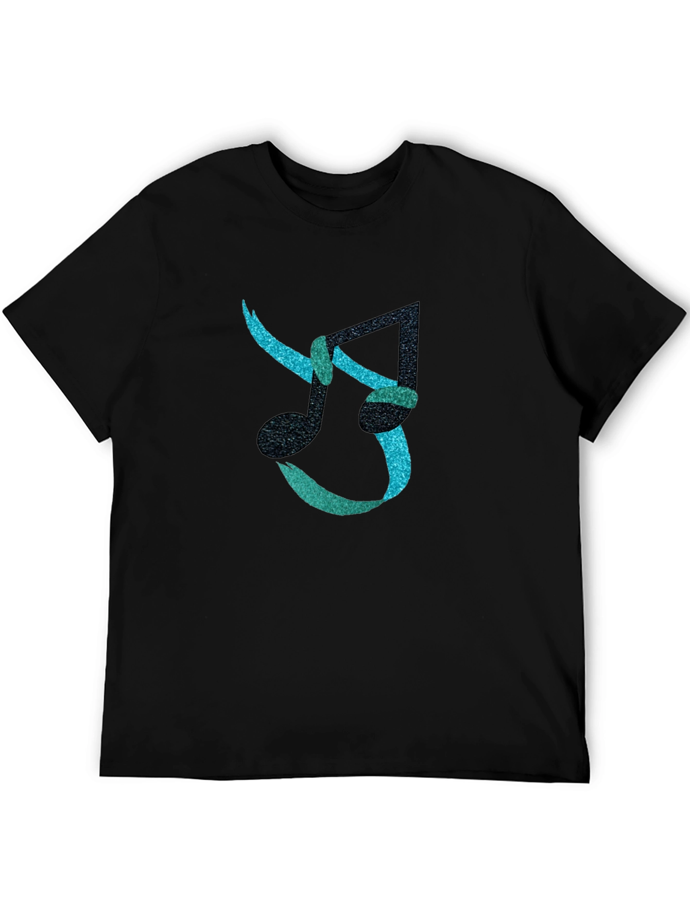 Stylish Music Note Graphic T-Shirt