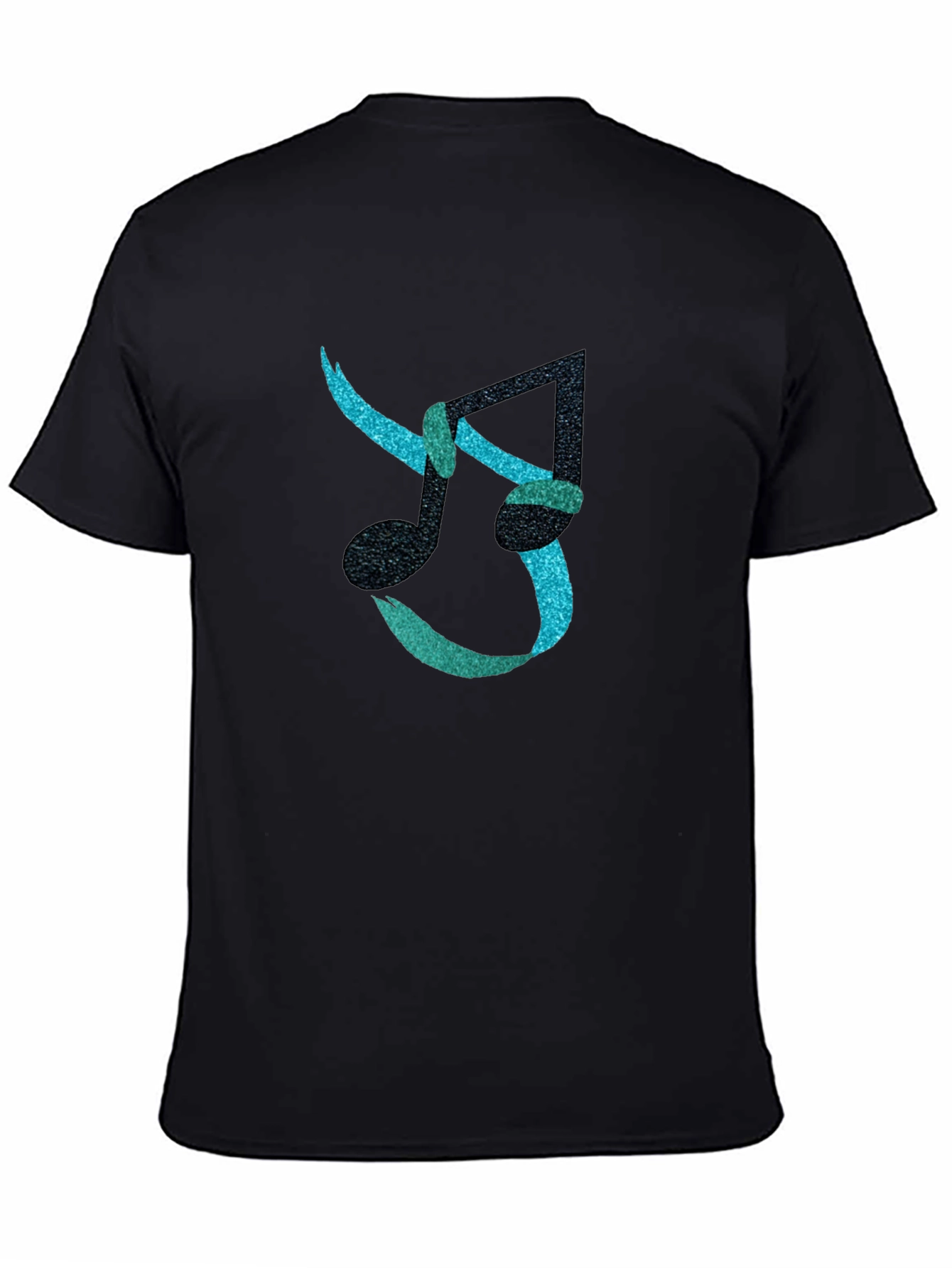 Stylish Music Note Graphic T-Shirt