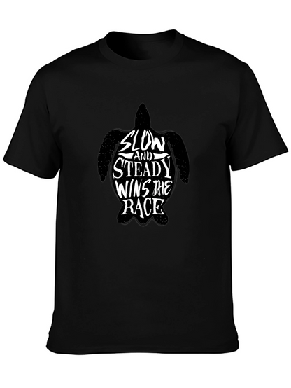 Slow and Steady Wins the Race Turtle T-Shirt