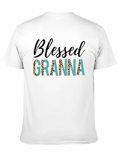 Blessed Granna Black T-Shirt