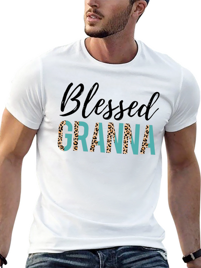 Blessed Granna Black T-Shirt