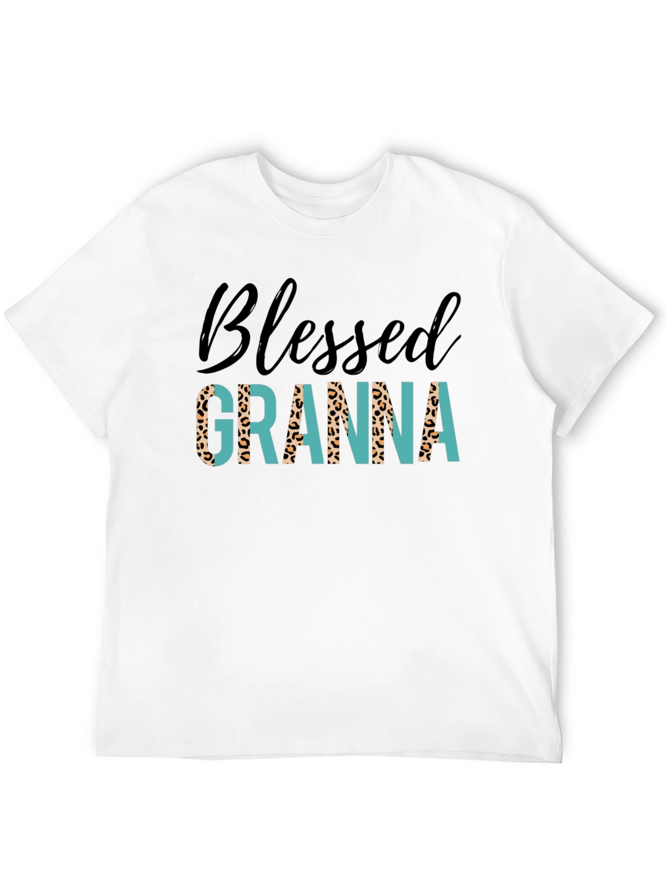 Blessed Granna Black T-Shirt