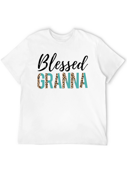 Blessed Granna Black T-Shirt