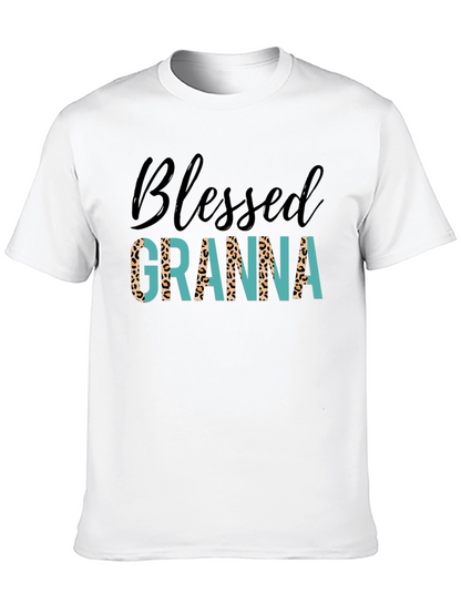 Blessed Granna Black T-Shirt