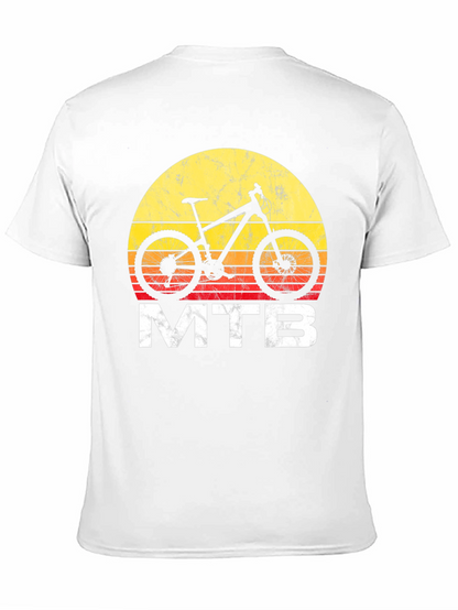 MTB Sunset Graphic T-Shirt - Mountain Bike Tee